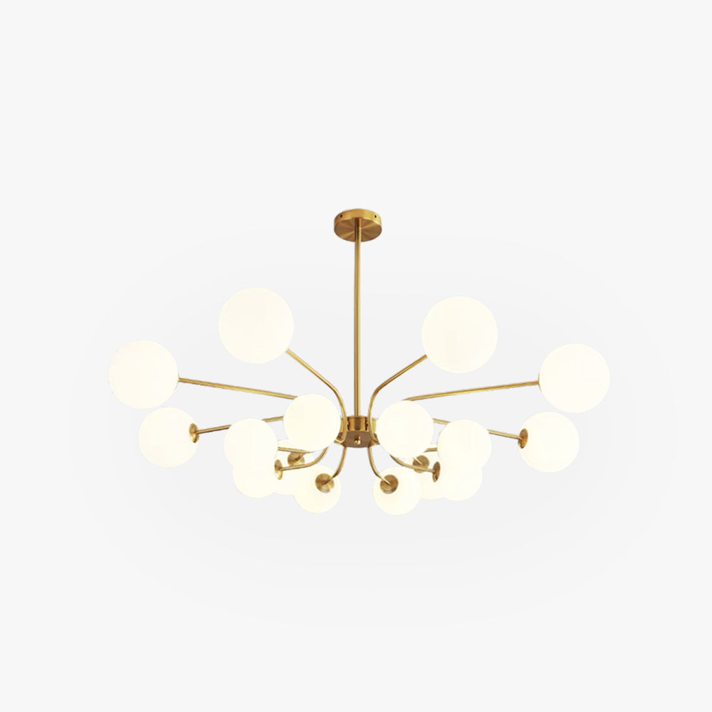 Valentina modern LED candelabru Crom/auriu living/dormitor