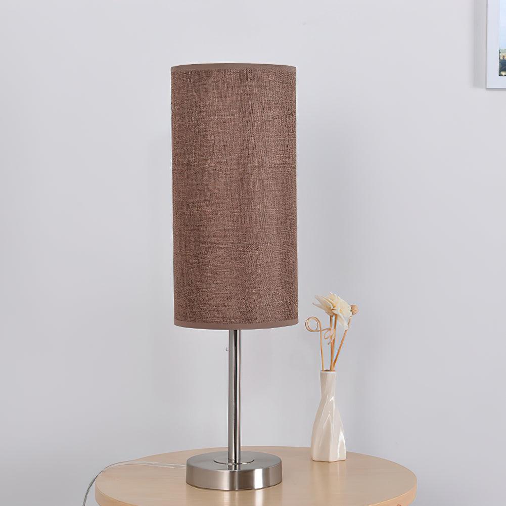 Brirel lampă de masă minimalistă cu abajur textil