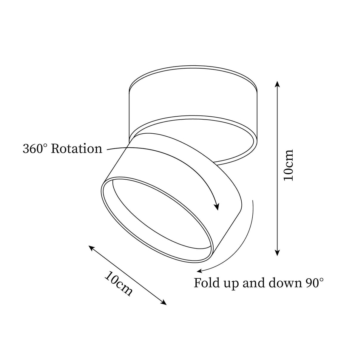 Xavo Surface Recessed Light Spot