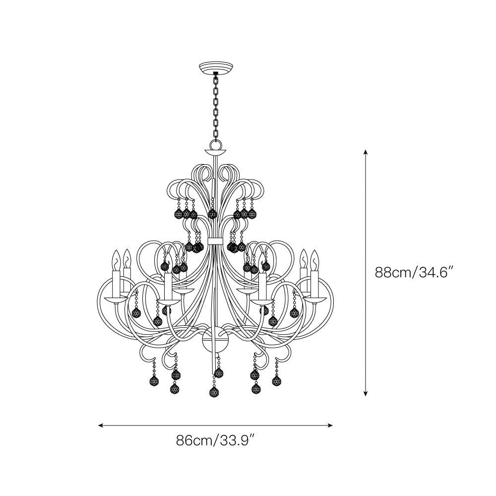 Candice candelabru