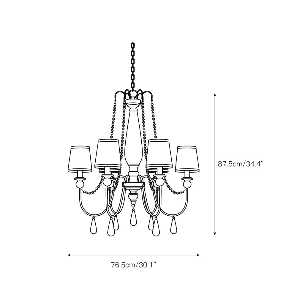 Wisteria candelabru