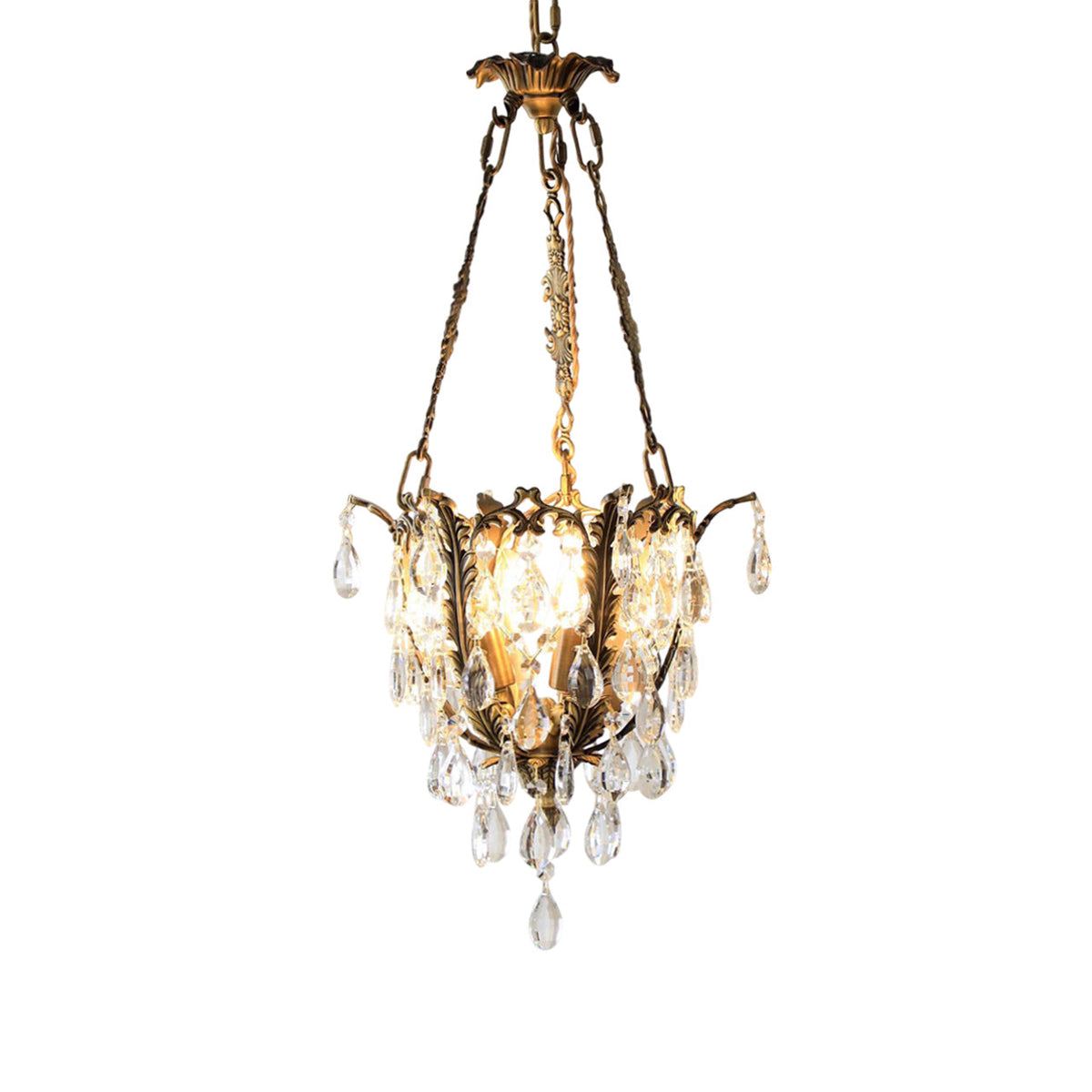 Opalina candelabru din cristal