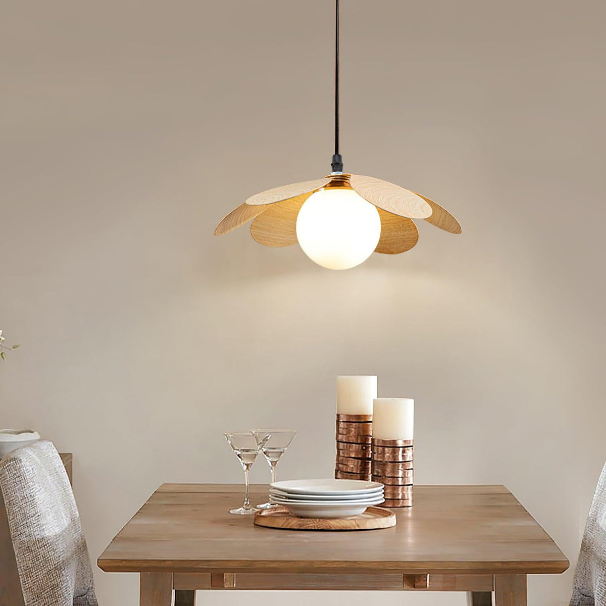 Arlenis lampă suspendată minimalistă din sticlă