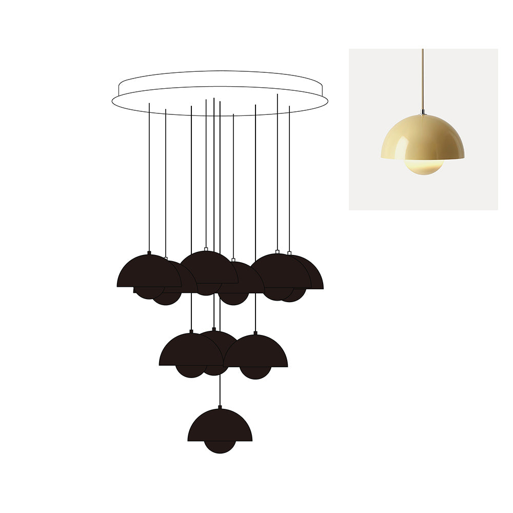 Indigle candelabru
