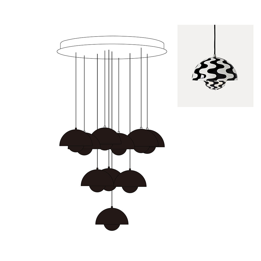 Indigle candelabru