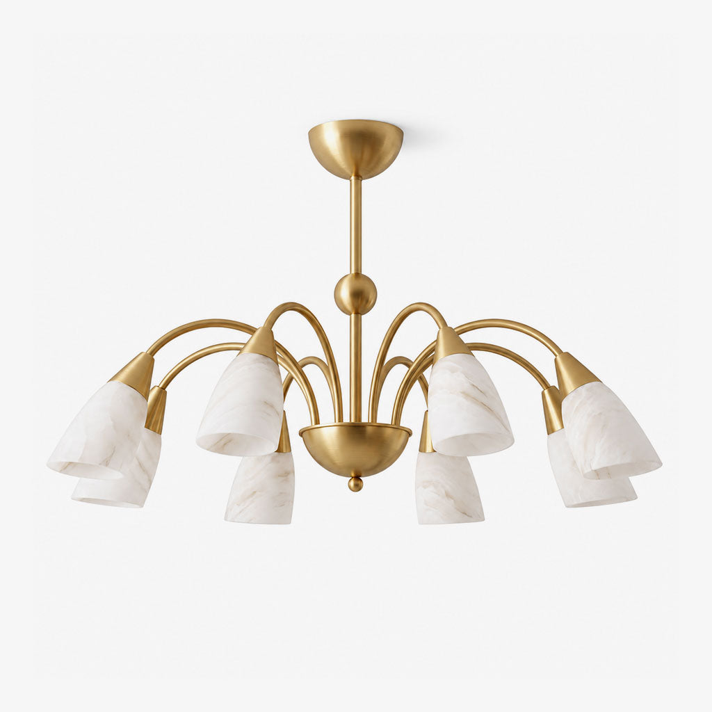 Uxford candelabru din alabastru