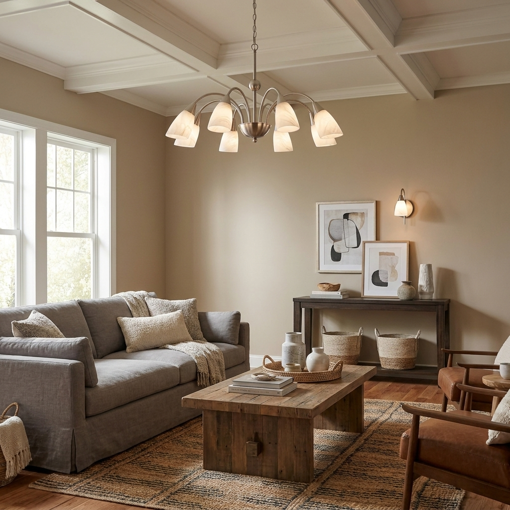 Uxford candelabru din alabastru