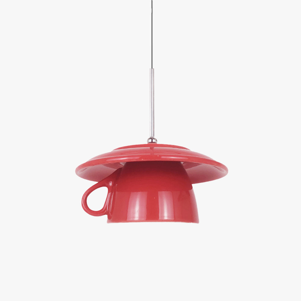 Valentina modern Cup Ceramic LED lampă suspendată dormitor