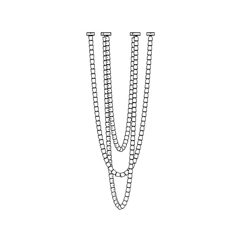 Nexus candelabru din cristal, cromat