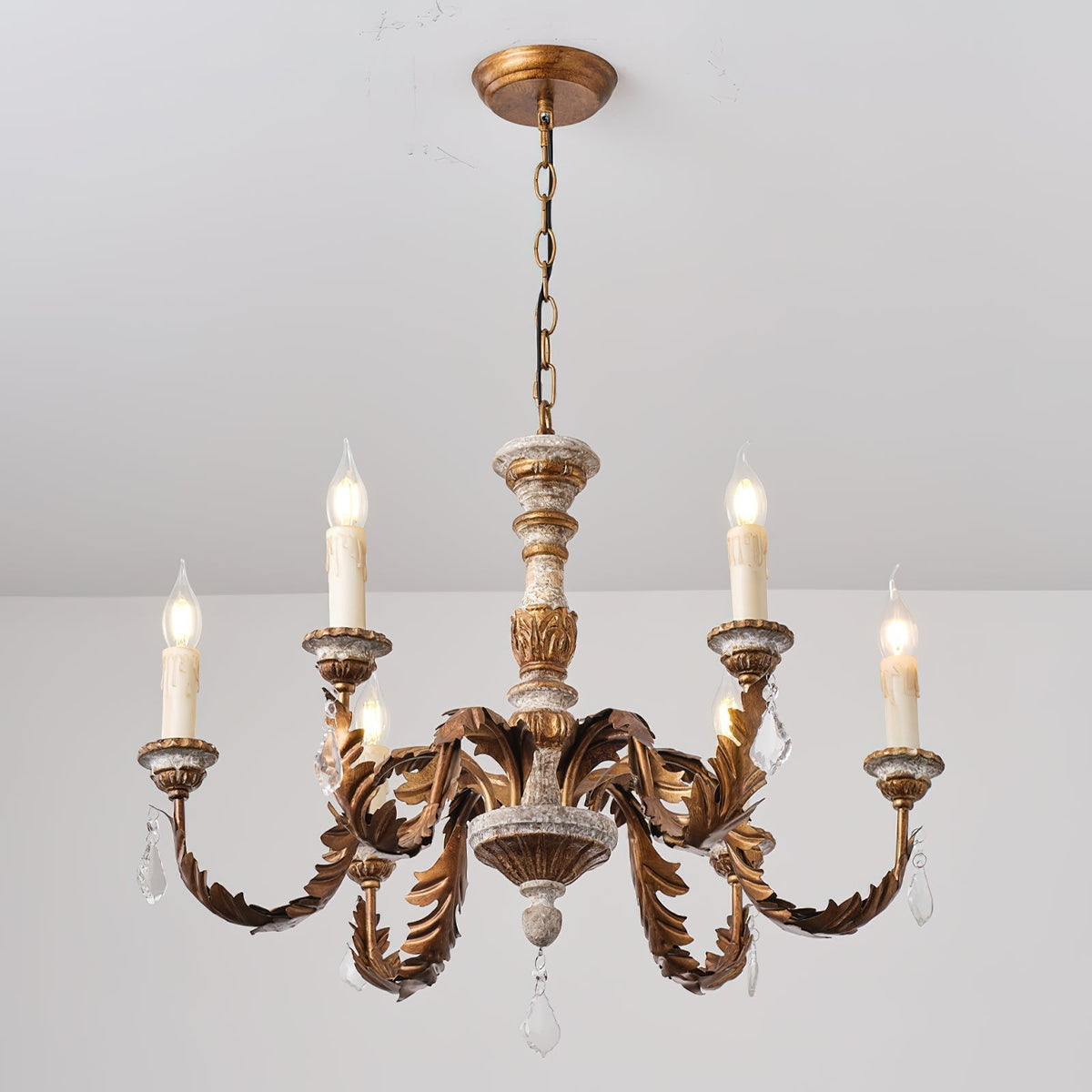 Elyenira candelabru din cristal