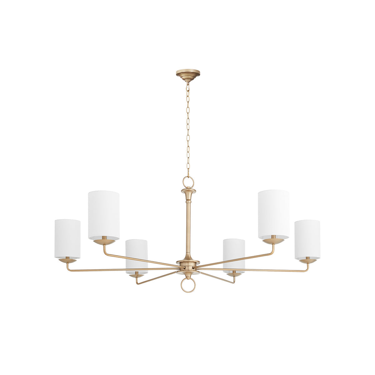Fioivian candelabru cu abajur textil