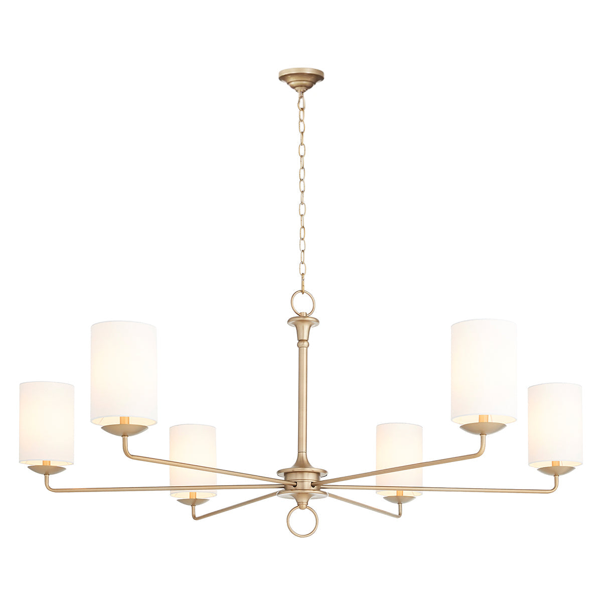 Fioivian candelabru cu abajur textil