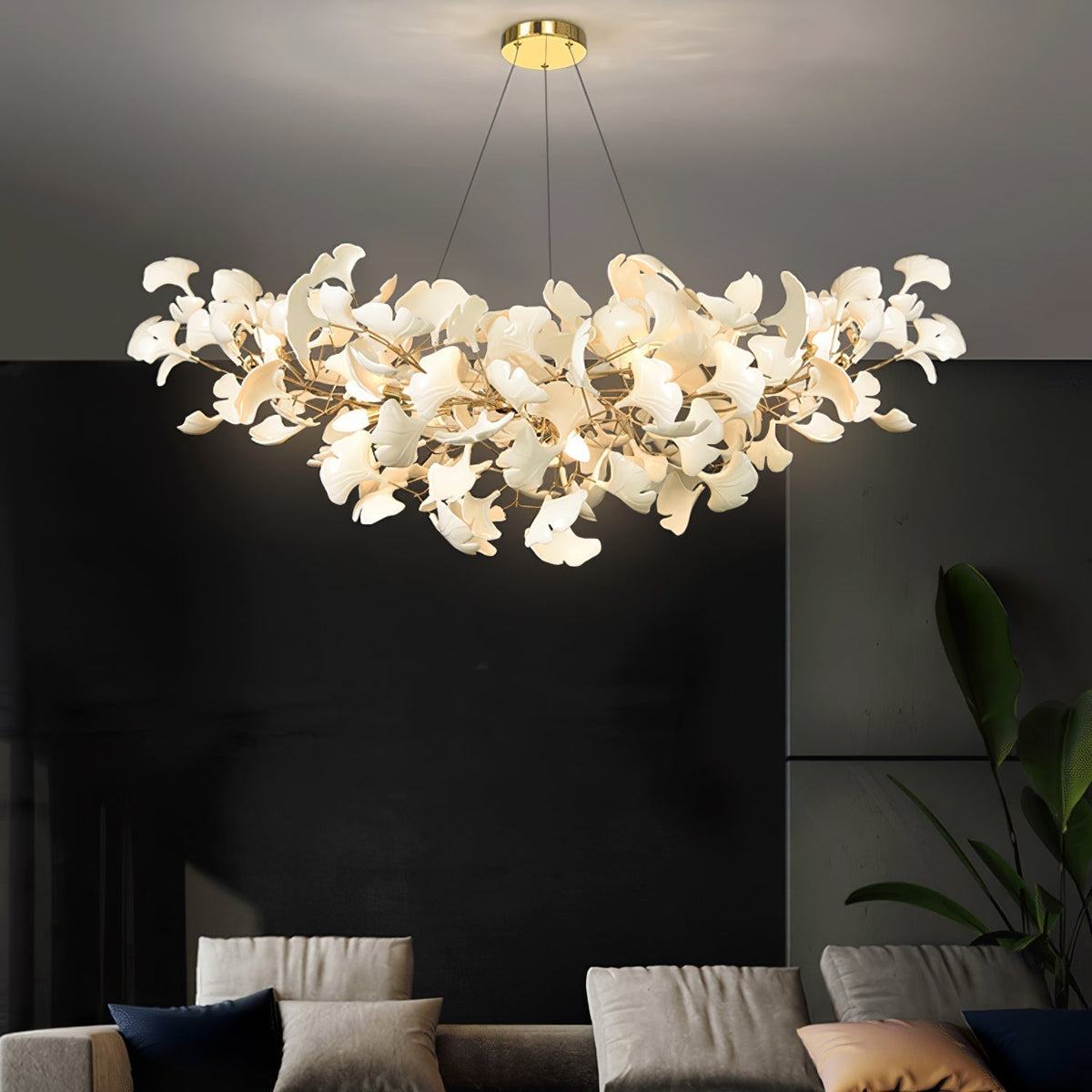 Metr candelabru de lux Ceramics living U arc formă