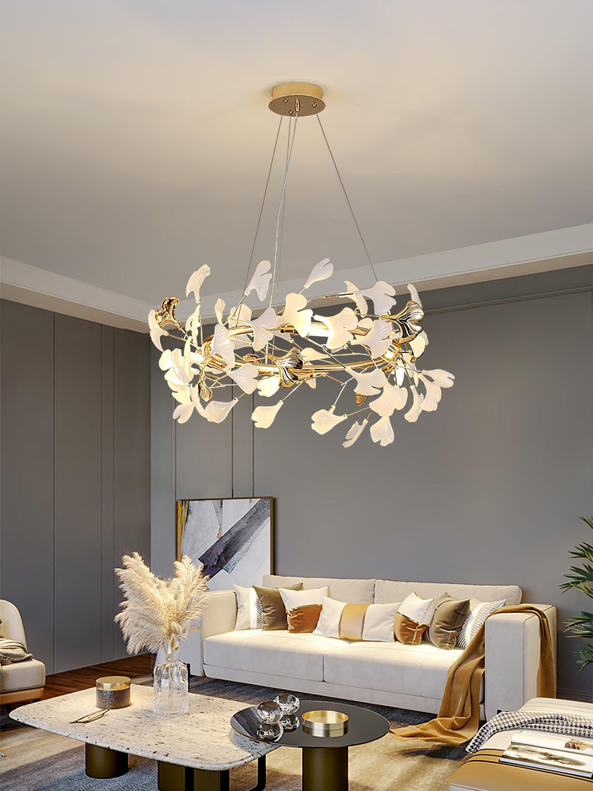 Vixu candelabru Postmodern de lux Gingko Ceramics