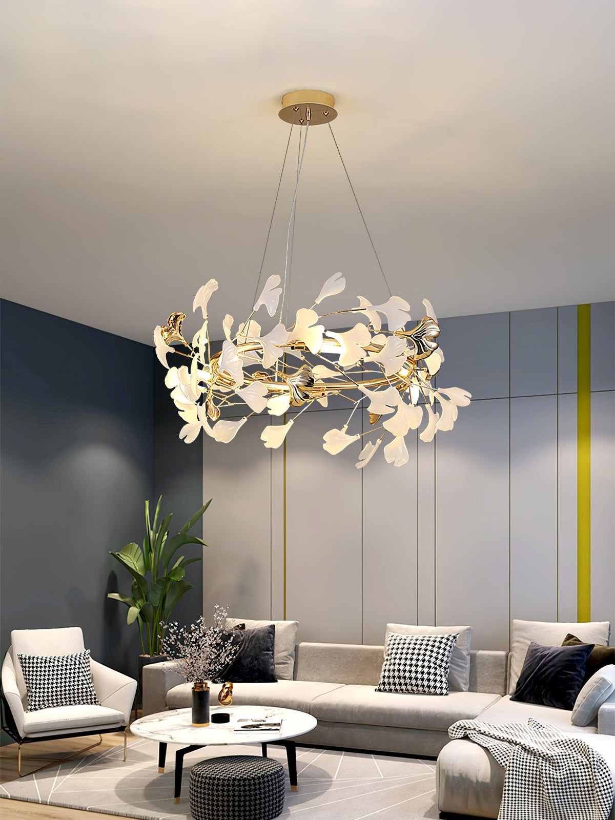 Vixu candelabru Postmodern de lux Gingko Ceramics