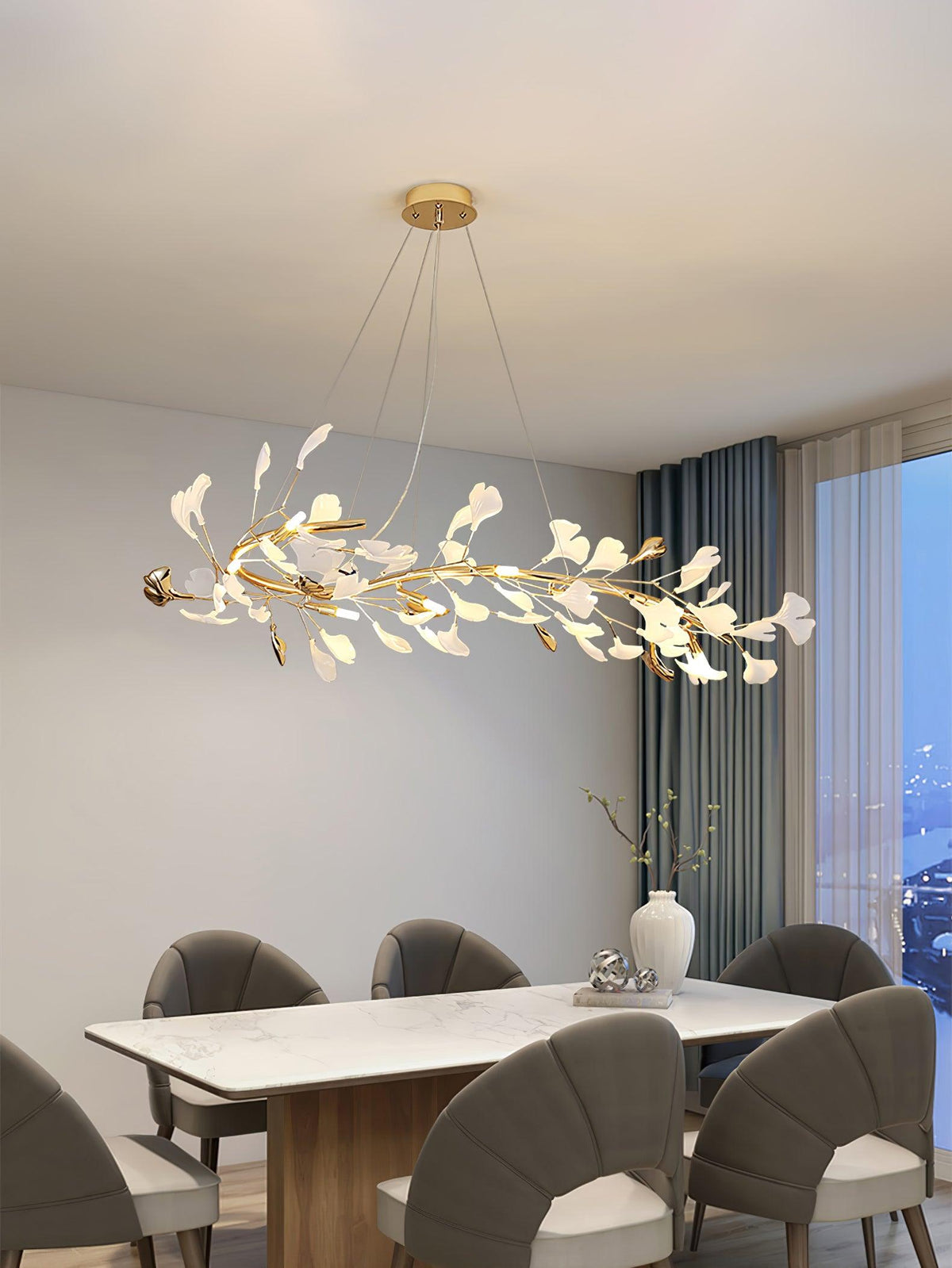 Vixu candelabru Postmodern de lux Gingko Ceramics