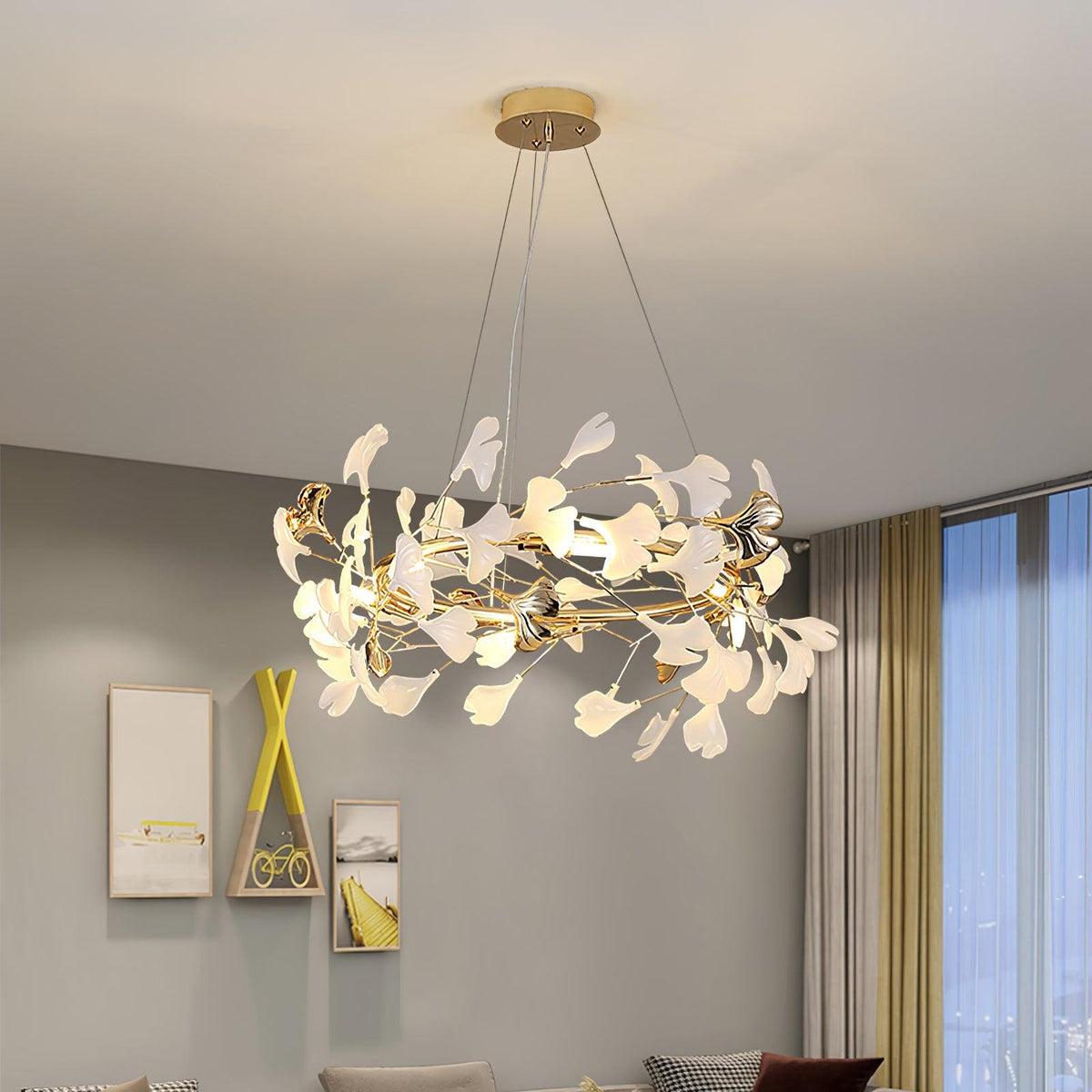 Vixu candelabru Postmodern de lux Gingko Ceramics