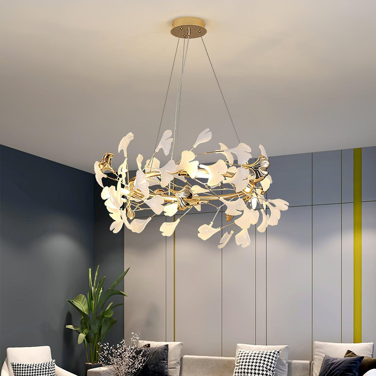 Vixu candelabru Postmodern de lux Gingko Ceramics