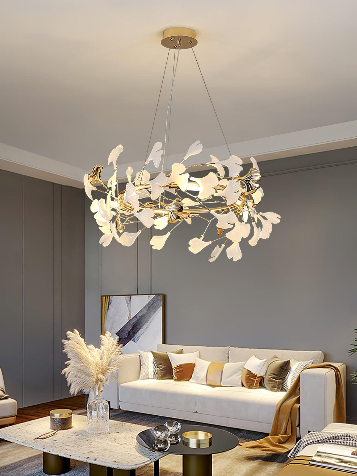 Vixu candelabru Postmodern de lux Gingko Ceramics