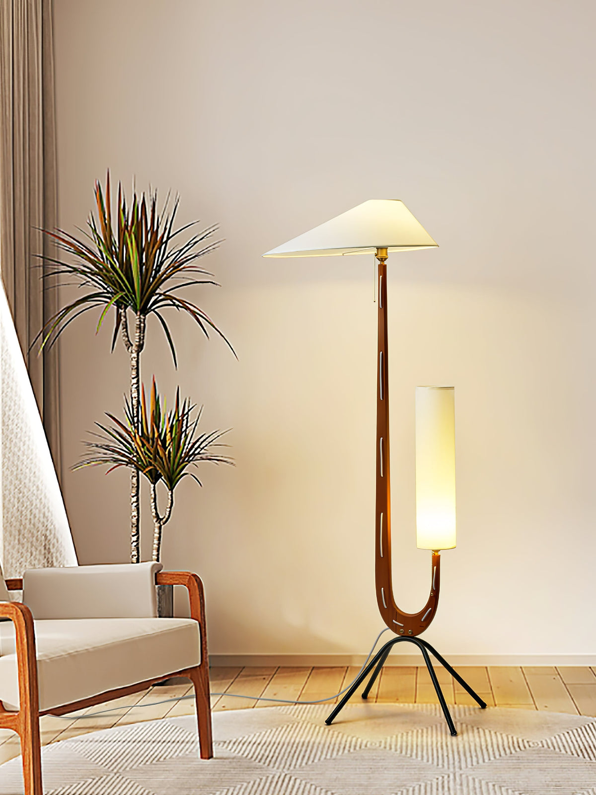 Novael lampadar din Pânză Scandinavian