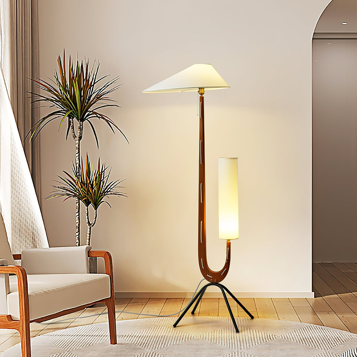 Novael lampadar din Pânză Scandinavian