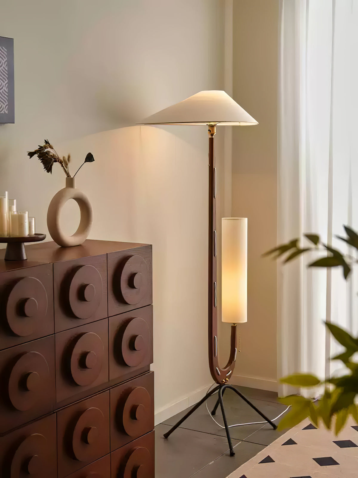 Novael lampadar din Pânză Scandinavian
