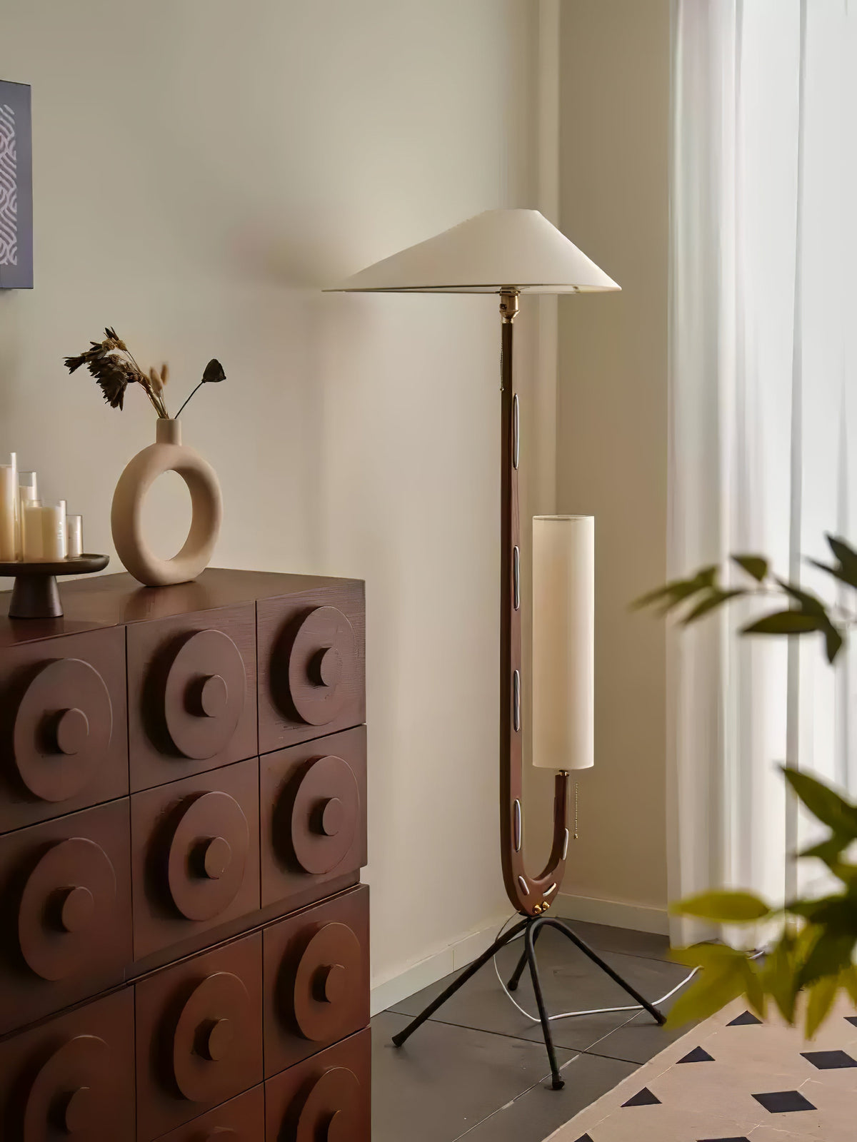Novael lampadar din Pânză Scandinavian