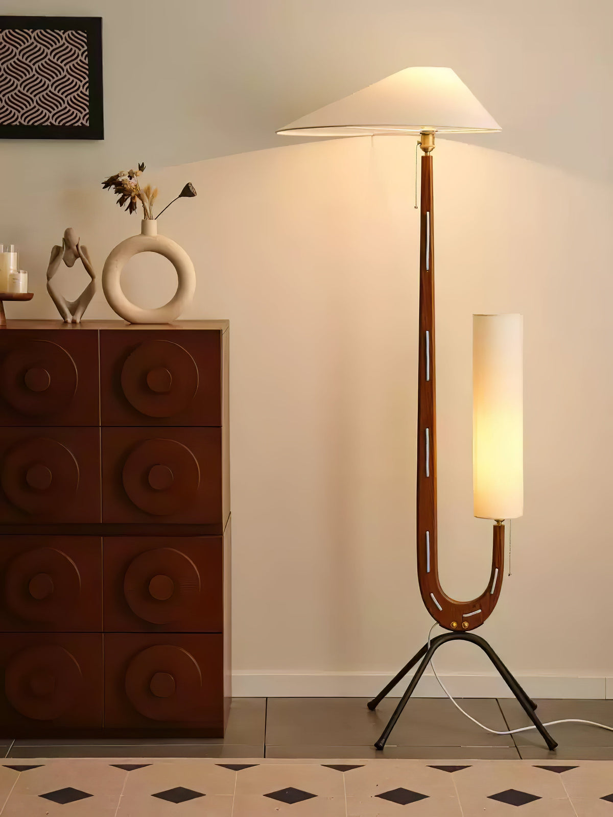Novael lampadar din Pânză Scandinavian