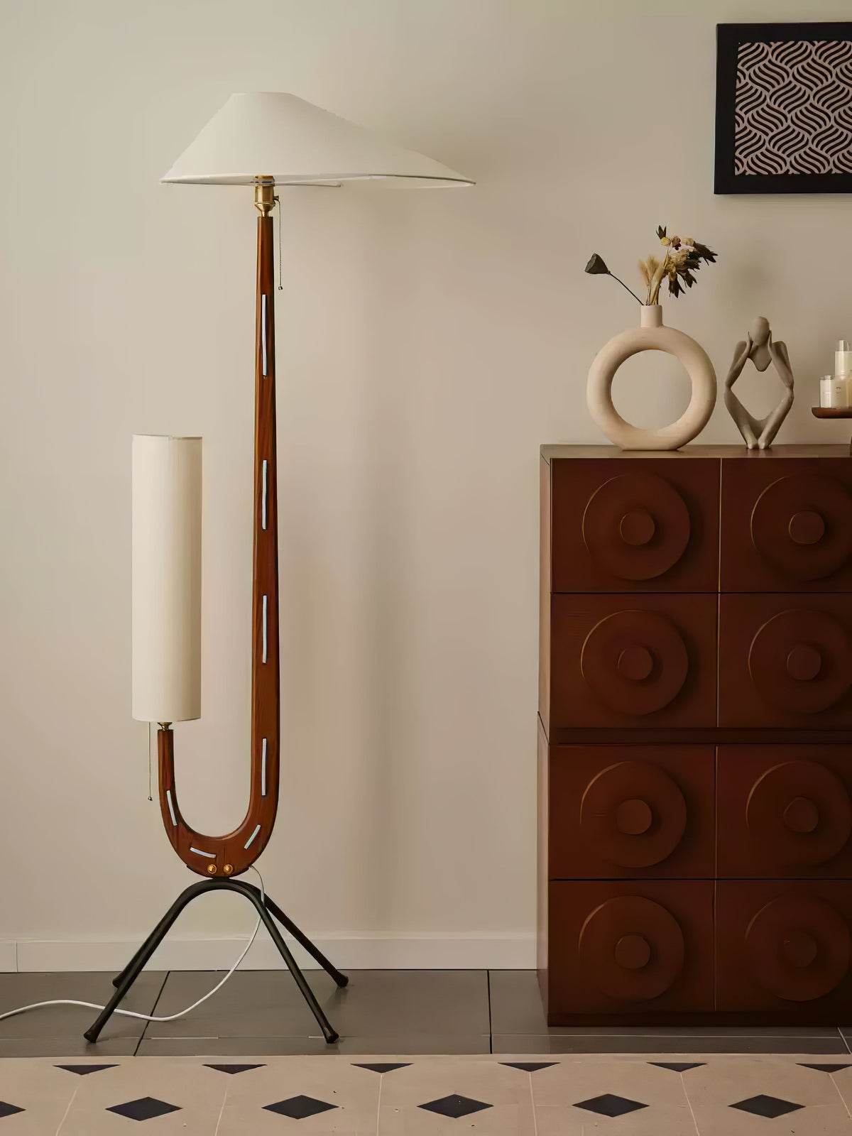 Novael lampadar din Pânză Scandinavian