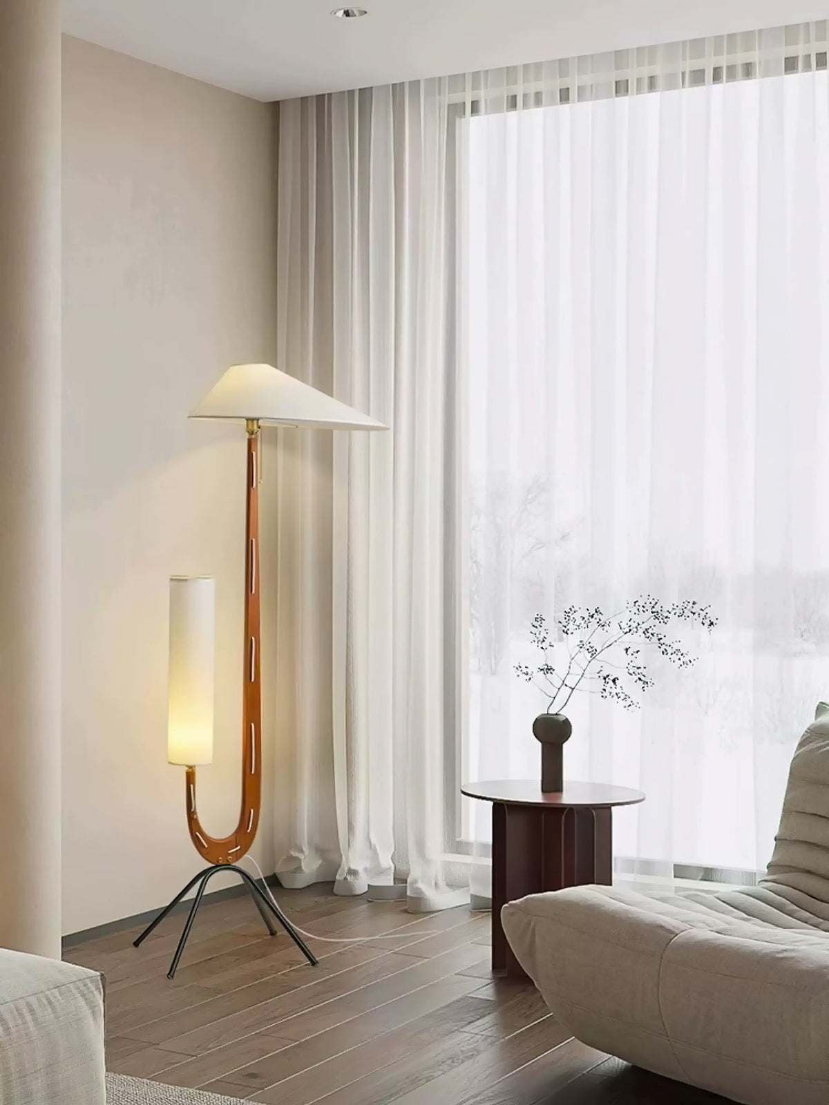 Novael lampadar din Pânză Scandinavian