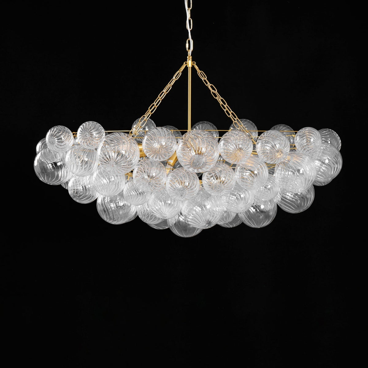 Ben candelabru Bile de sticlă Bubble modern