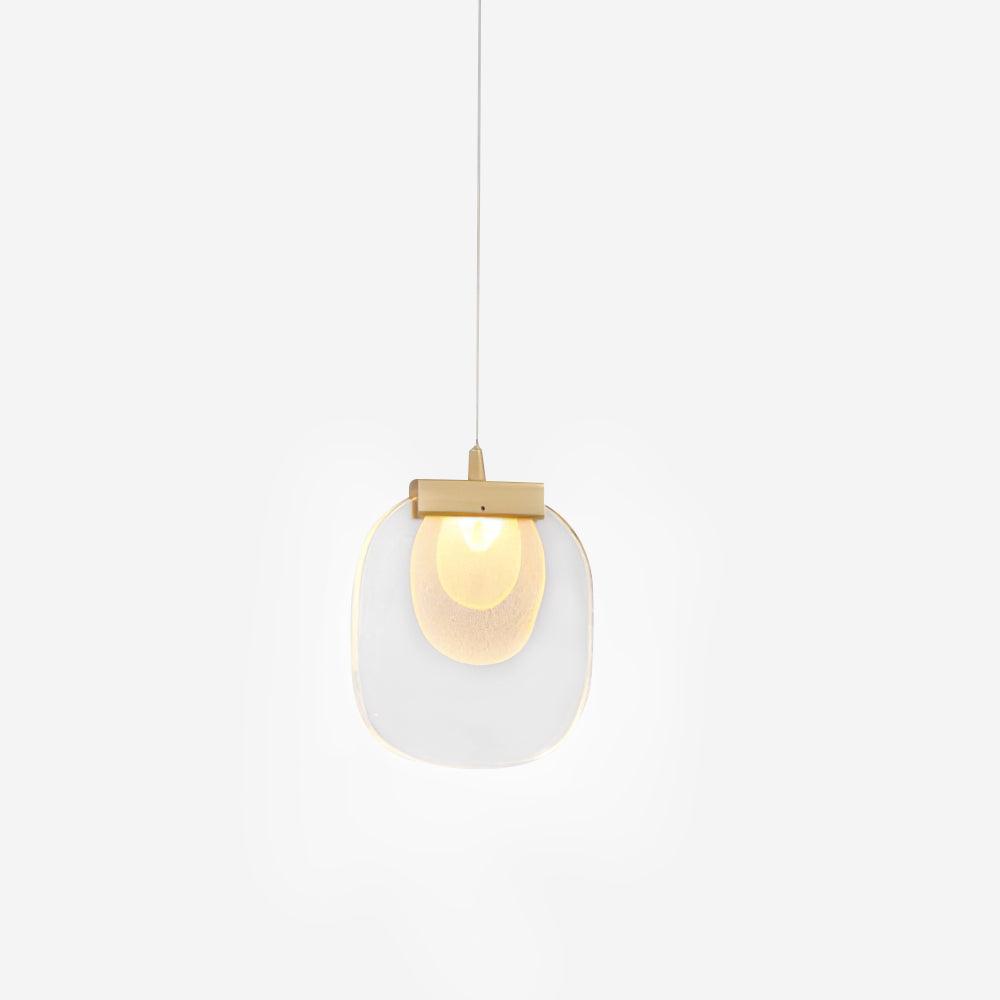 Avesia lampă suspendată minimalistă din sticlă pentru Scări