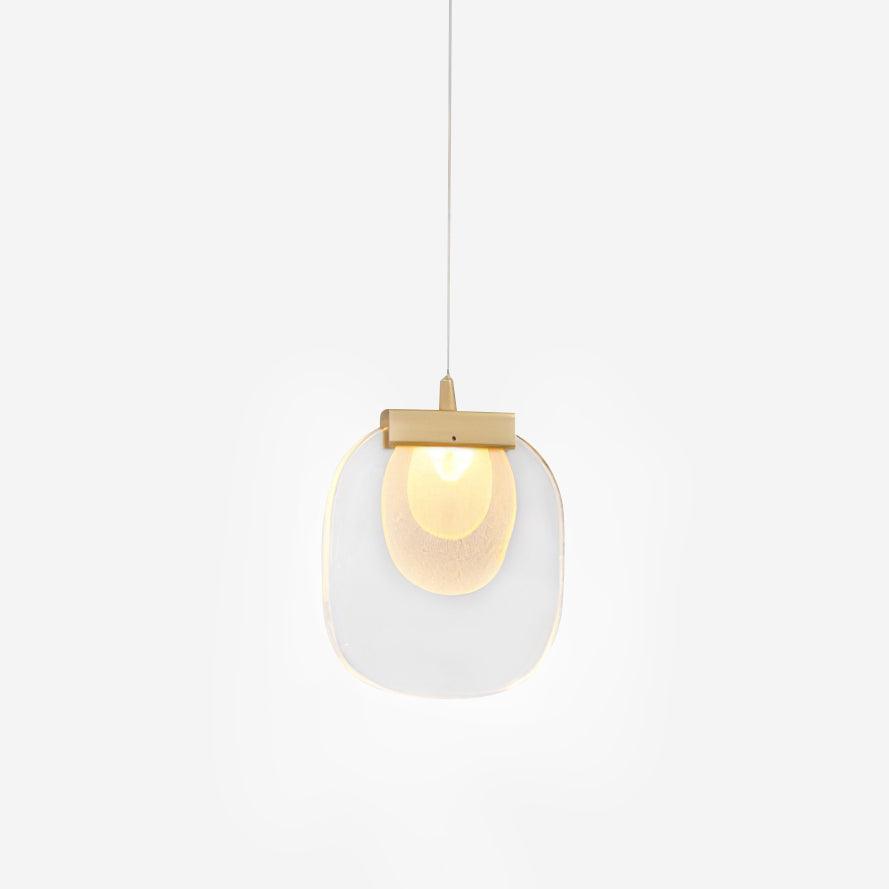 Avesia lampă suspendată minimalistă din sticlă pentru Scări