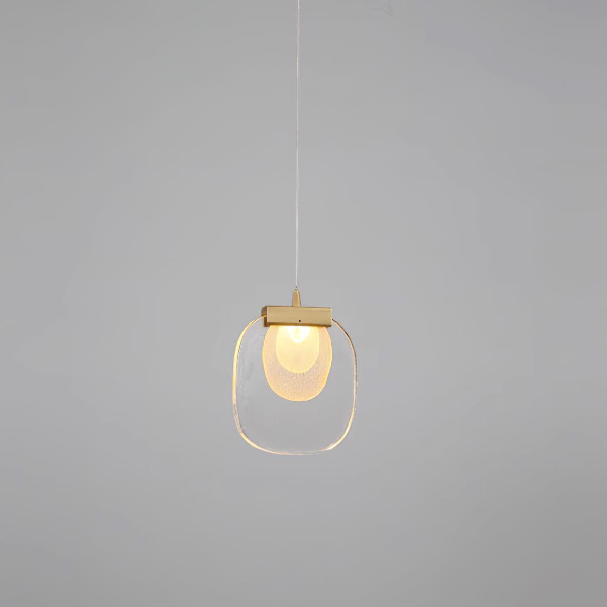 Avesia lampă suspendată minimalistă din sticlă pentru Scări