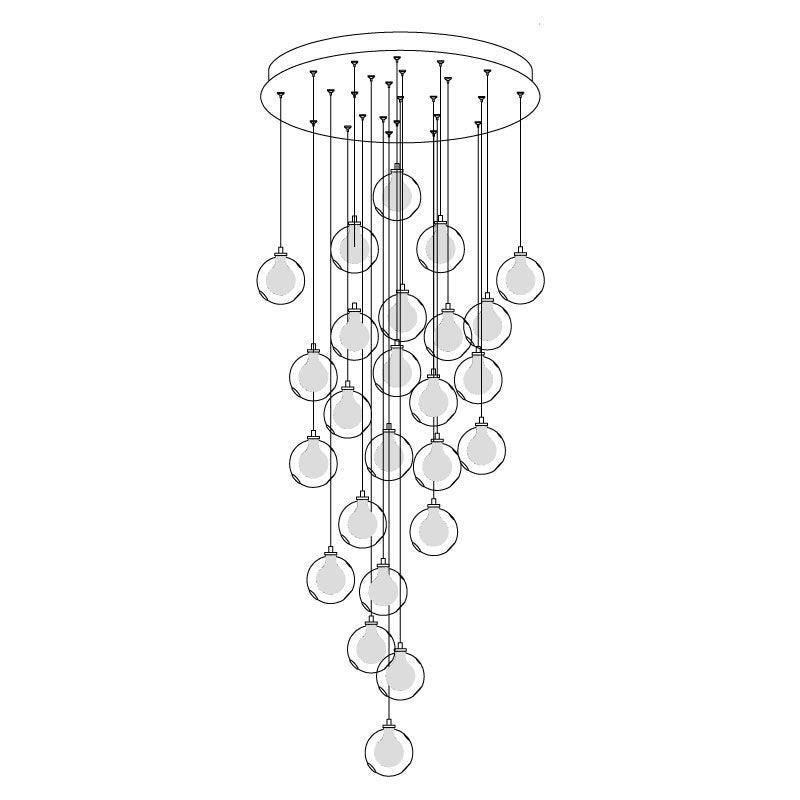Galaxy candelabru