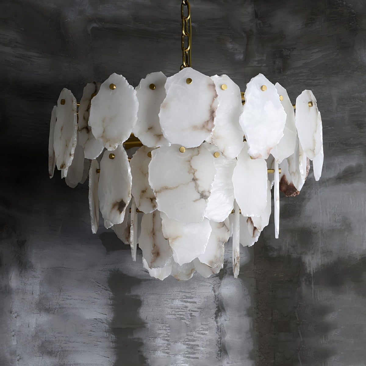 Nivorian candelabru din alabastru