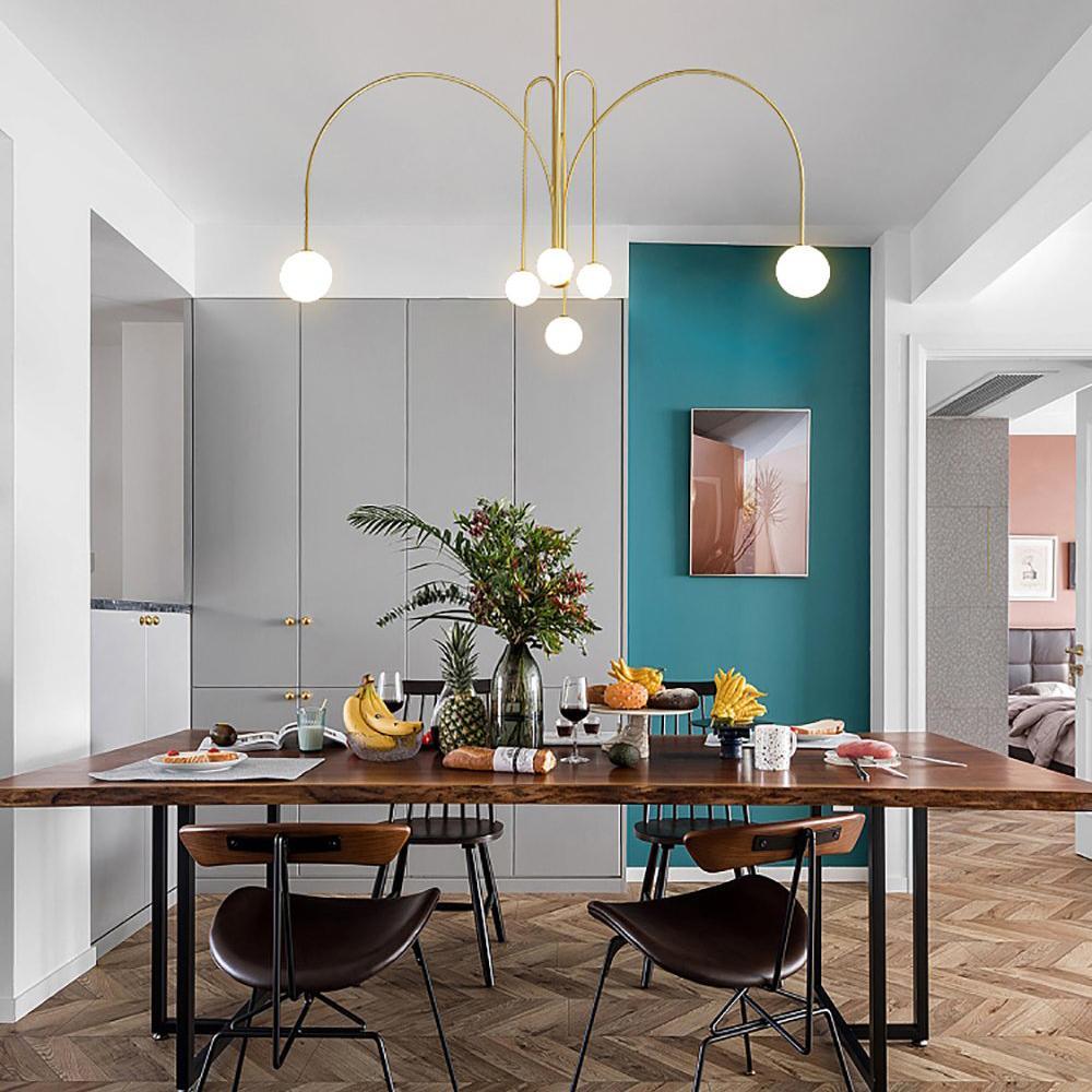 Rivorora candelabru, modern, cu glob