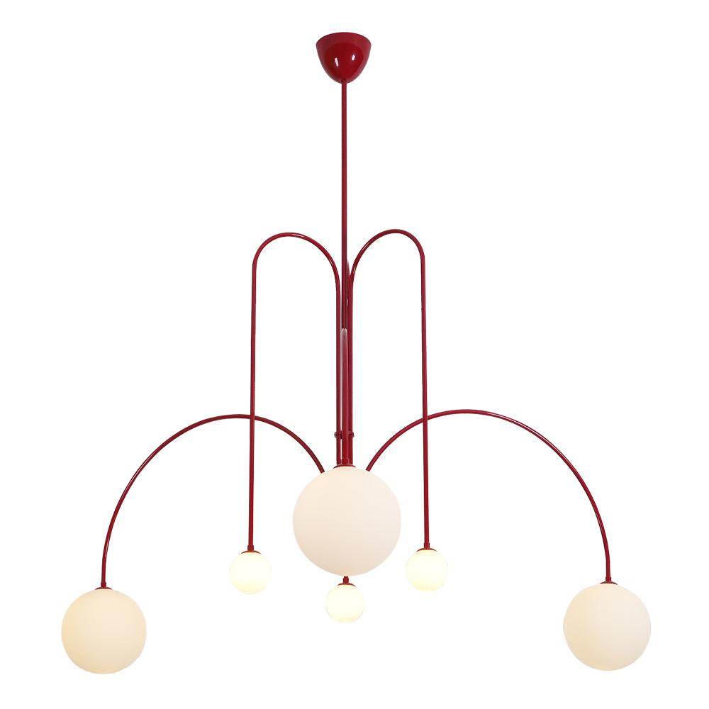 Rivorora candelabru, modern, cu glob