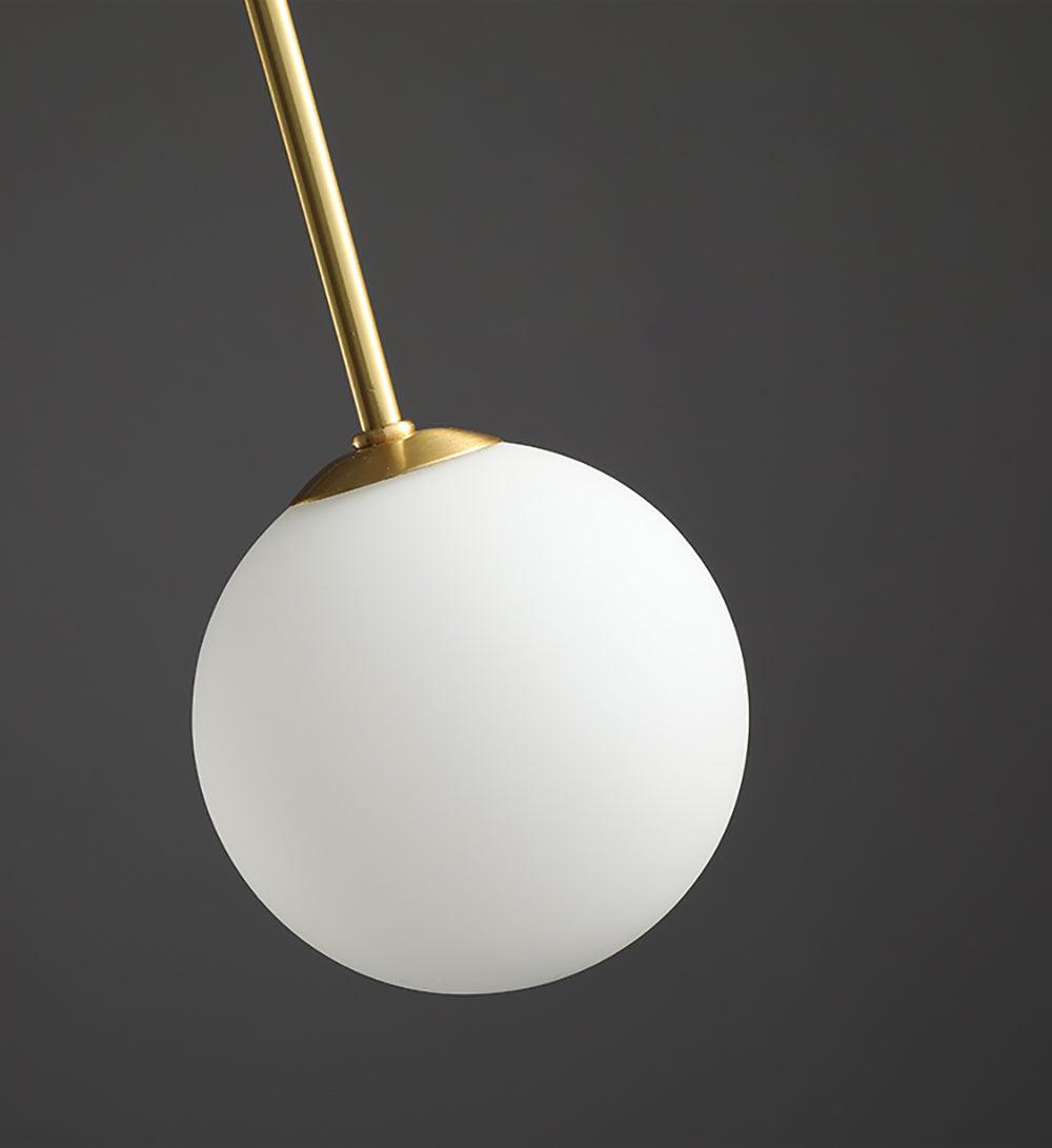 Rivorora candelabru, modern, cu glob