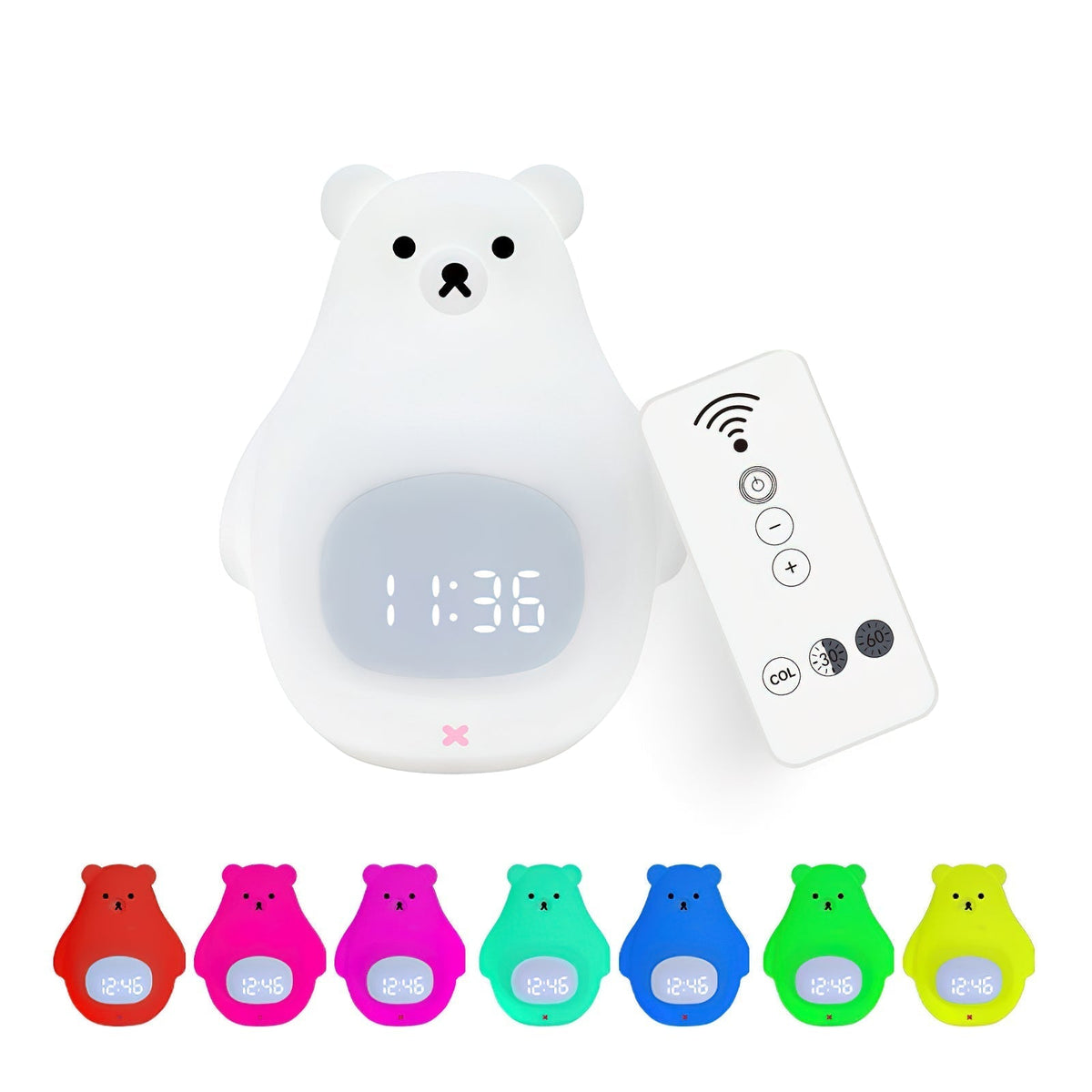 Bomi Clock Night Light (cu baterie integrată)