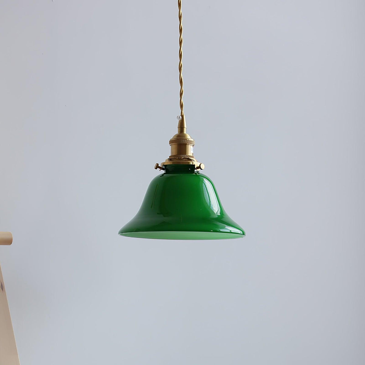 Jovanth lampă suspendată retro din alamă