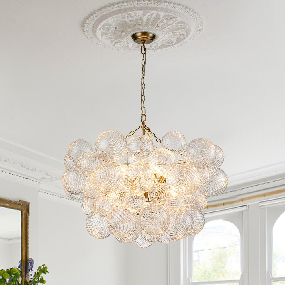 Ben candelabru Bile de sticlă Bubble modern