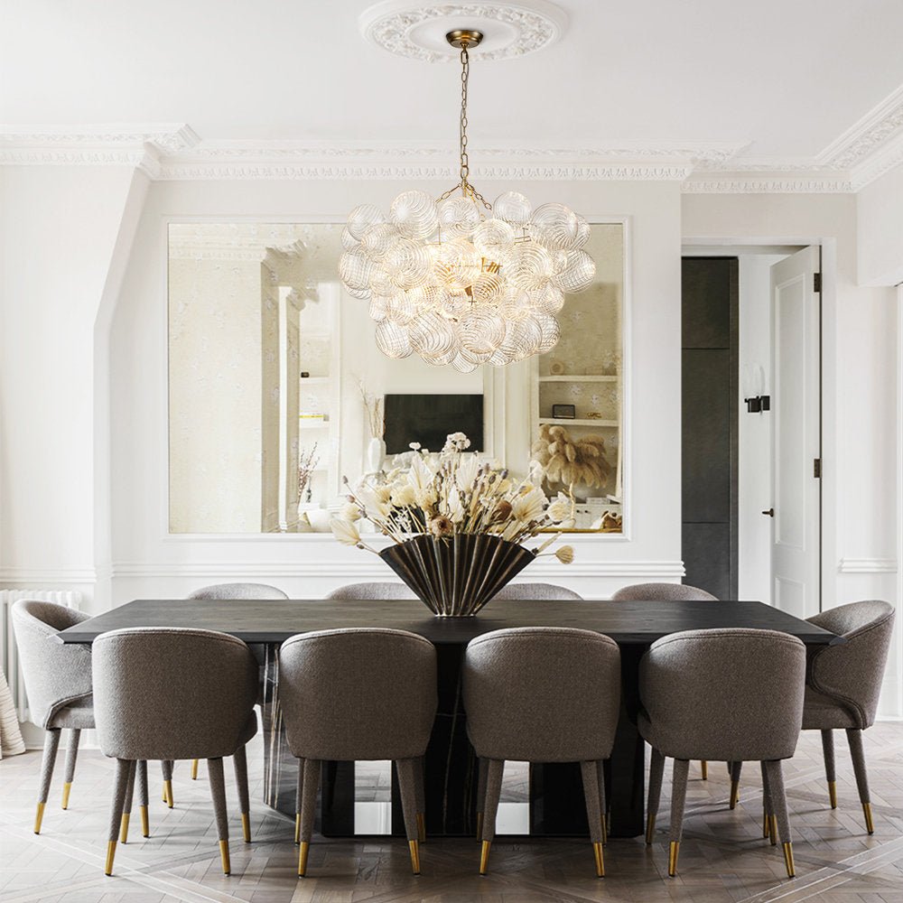 Ben candelabru Bile de sticlă Bubble modern