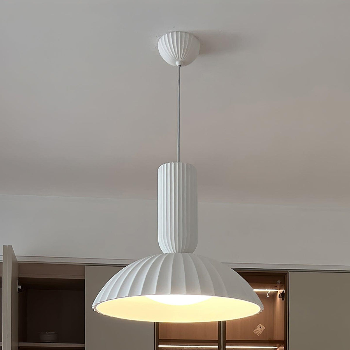 Tixu lampă suspendată Cozy din Rășină