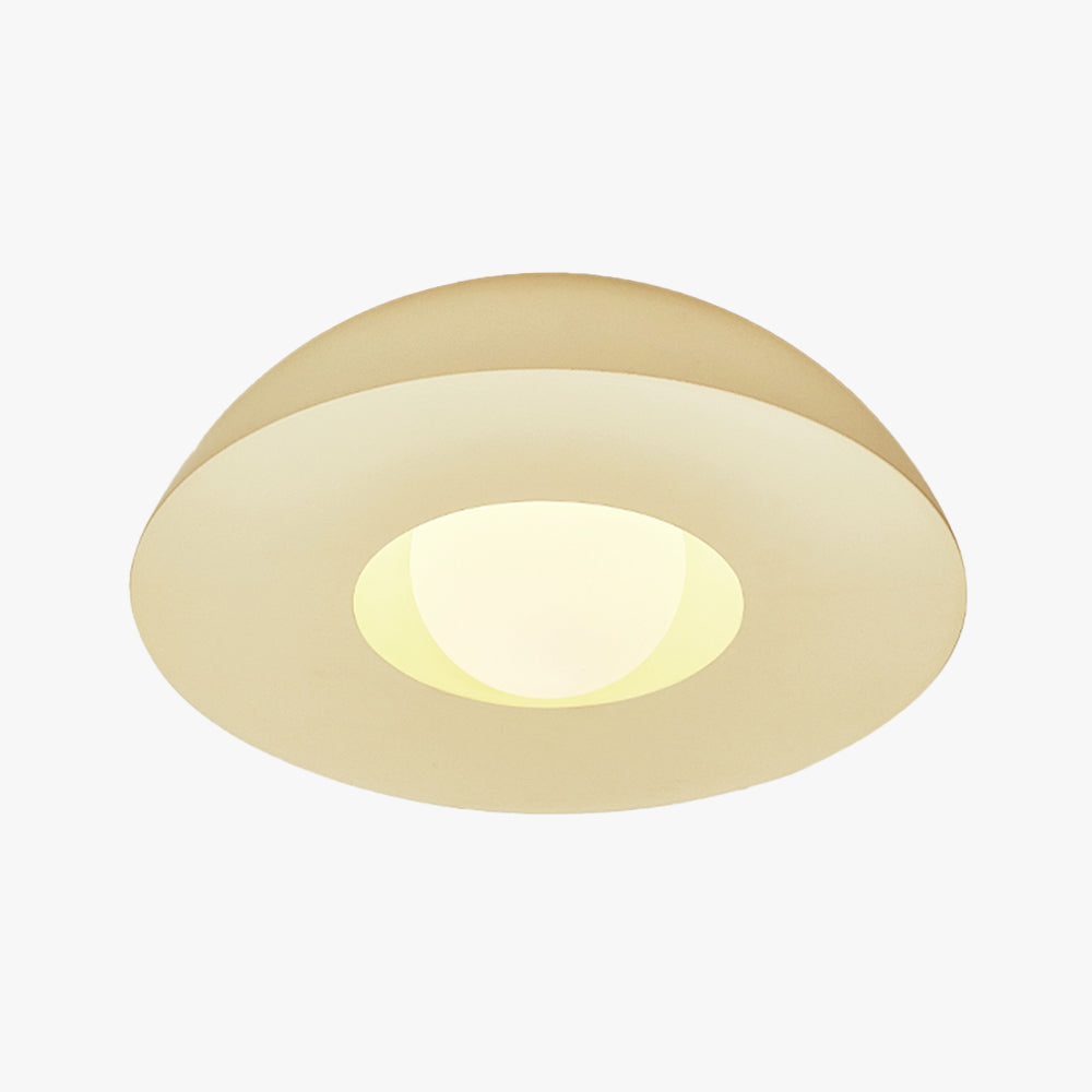 Aplică de perete LED modernă cu abajur din sticlă pentru living