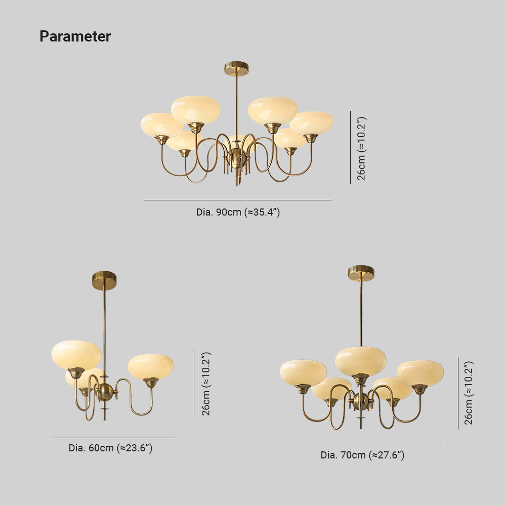Arisha candelabru din metal și sticlă, vintage, LED, pentru living
