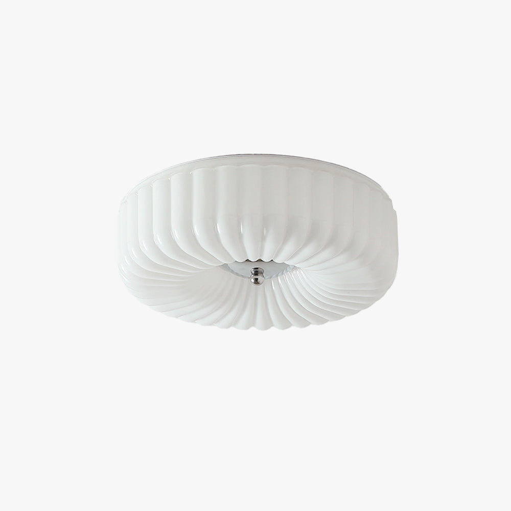 Arisha plafonieră aplicată din sticlă, modernă, LED, pentru dormitor