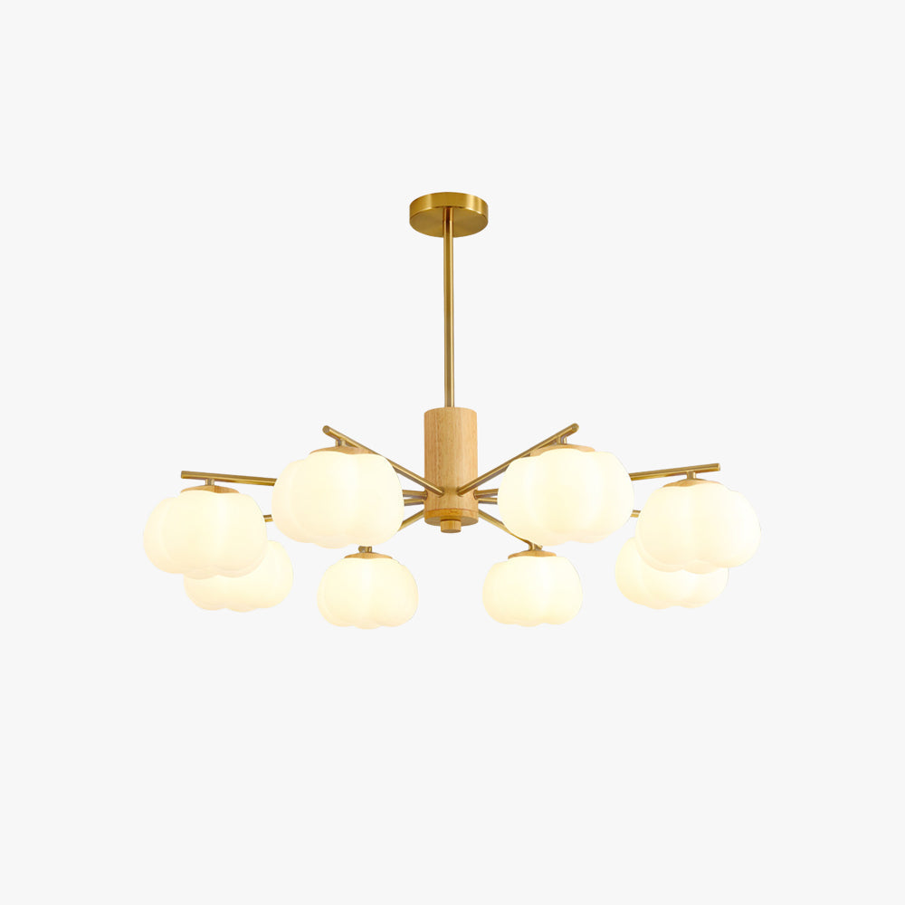 Arisha Creative LED metal lemn candelabru living