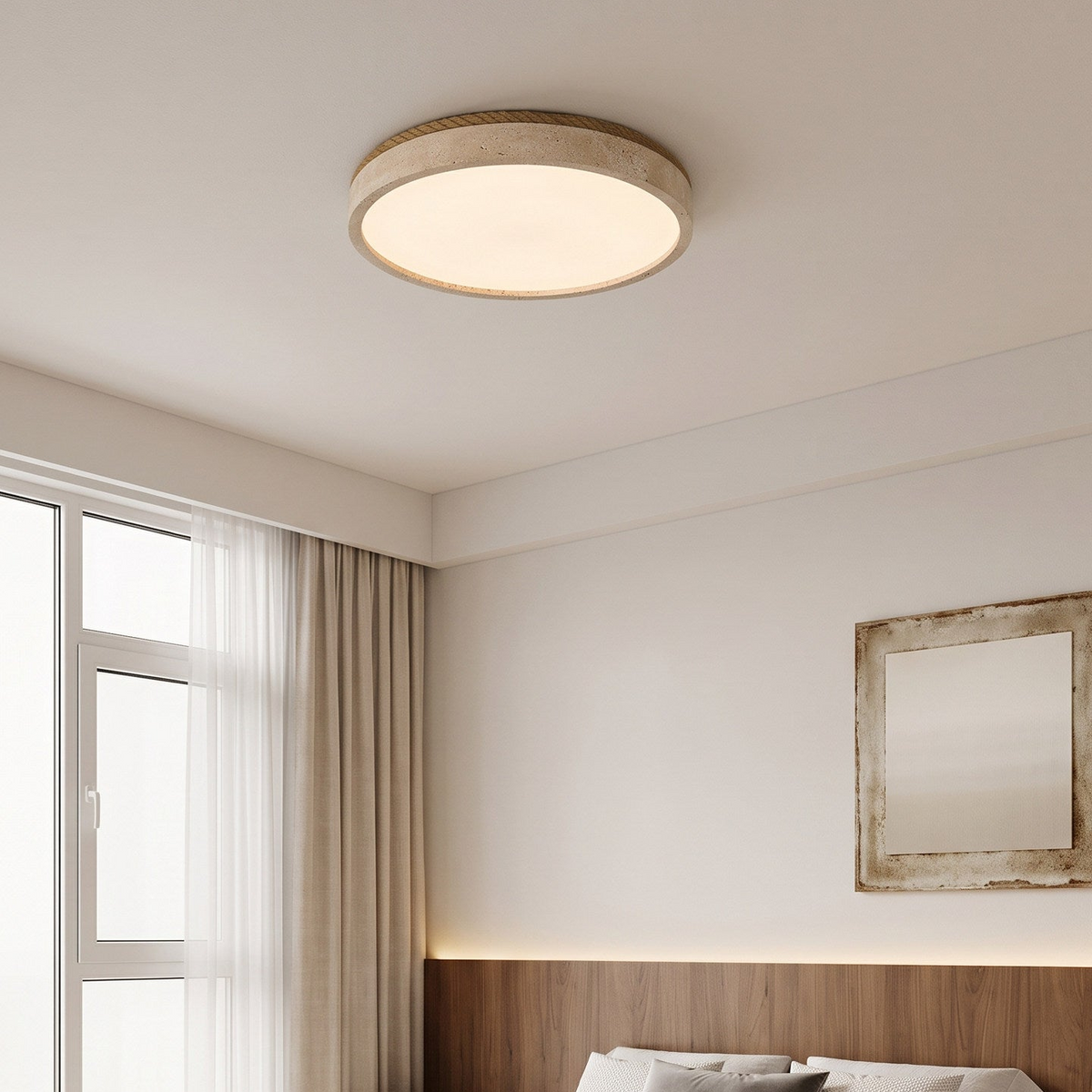 Haverleigh lampă de încastrat din travertin