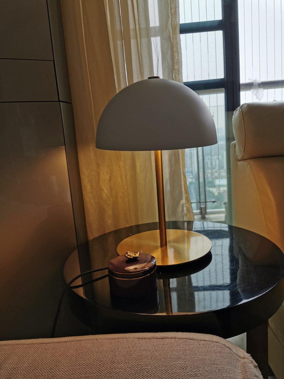 Brioth lampă de masă din acrilic în stil scandinav